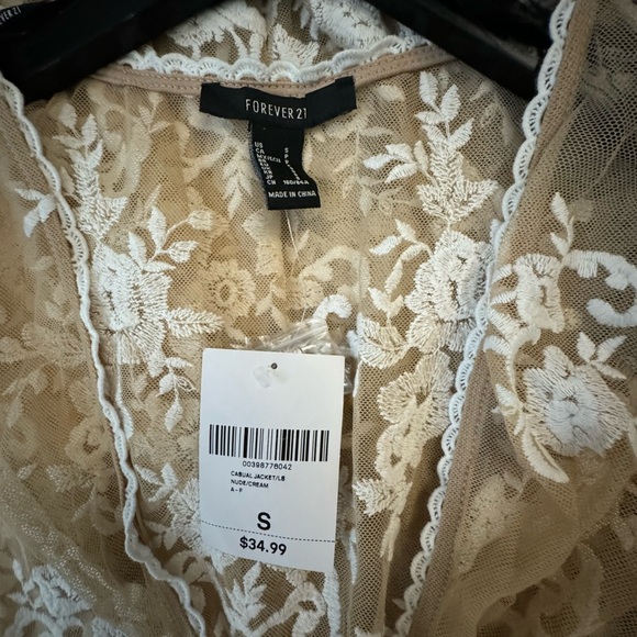 Forever21 Nude/Cream Cover Up - Picture 3 of 3